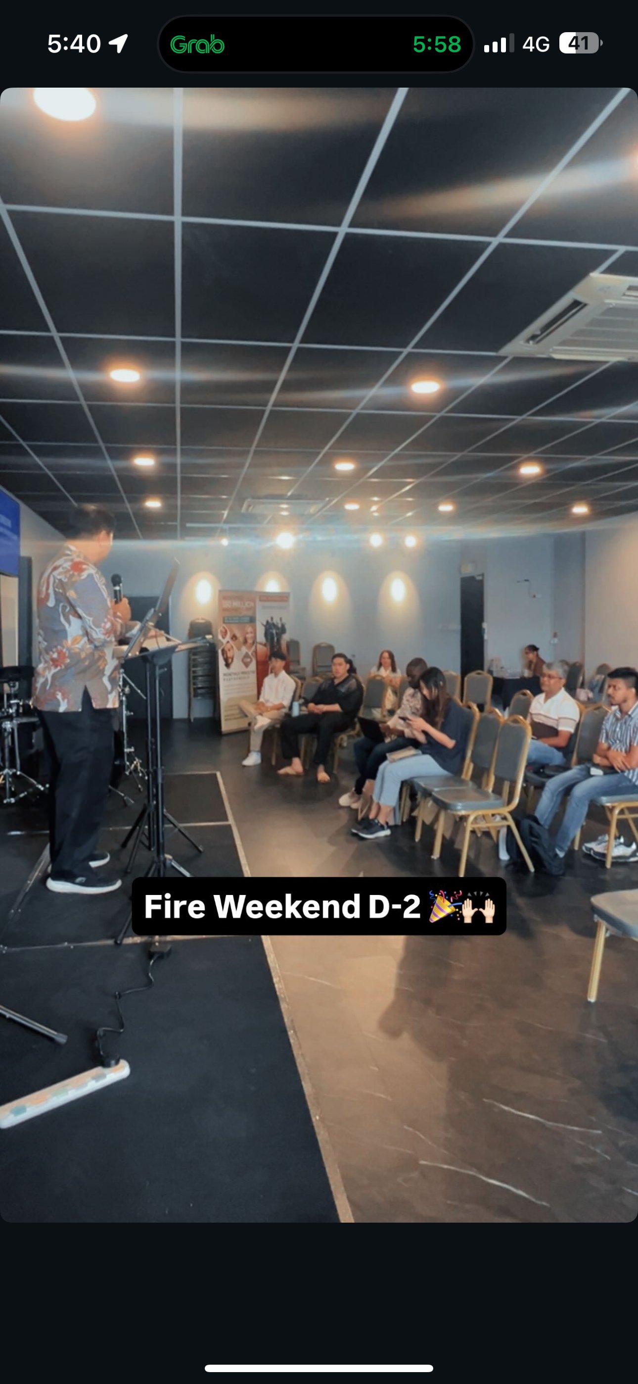 Fire Weekend evangelism training