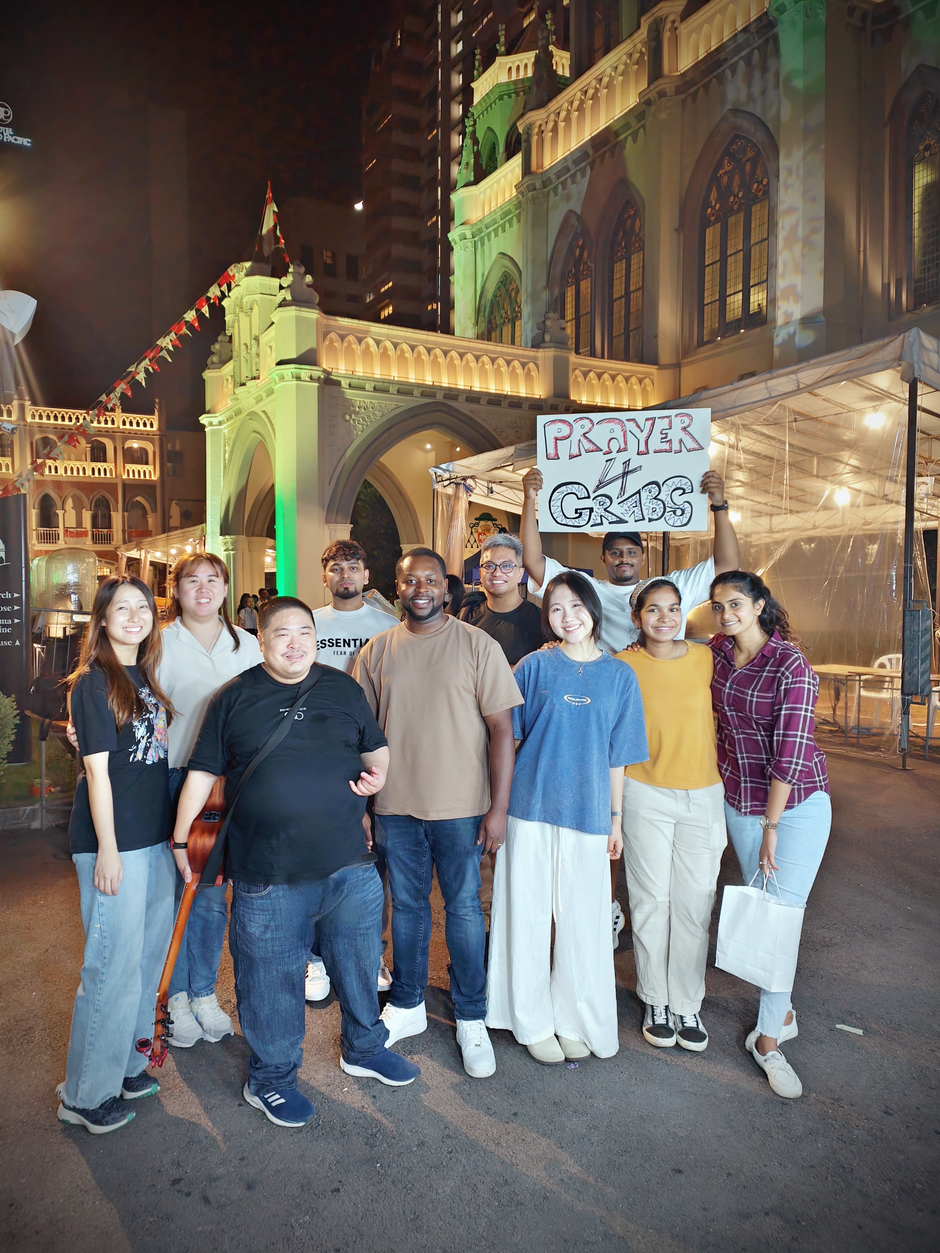 Night festival outreach